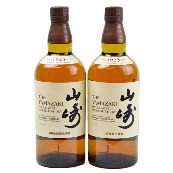 サントリー シングルモルトウイスキー 山崎 700mlびん 1本 国産