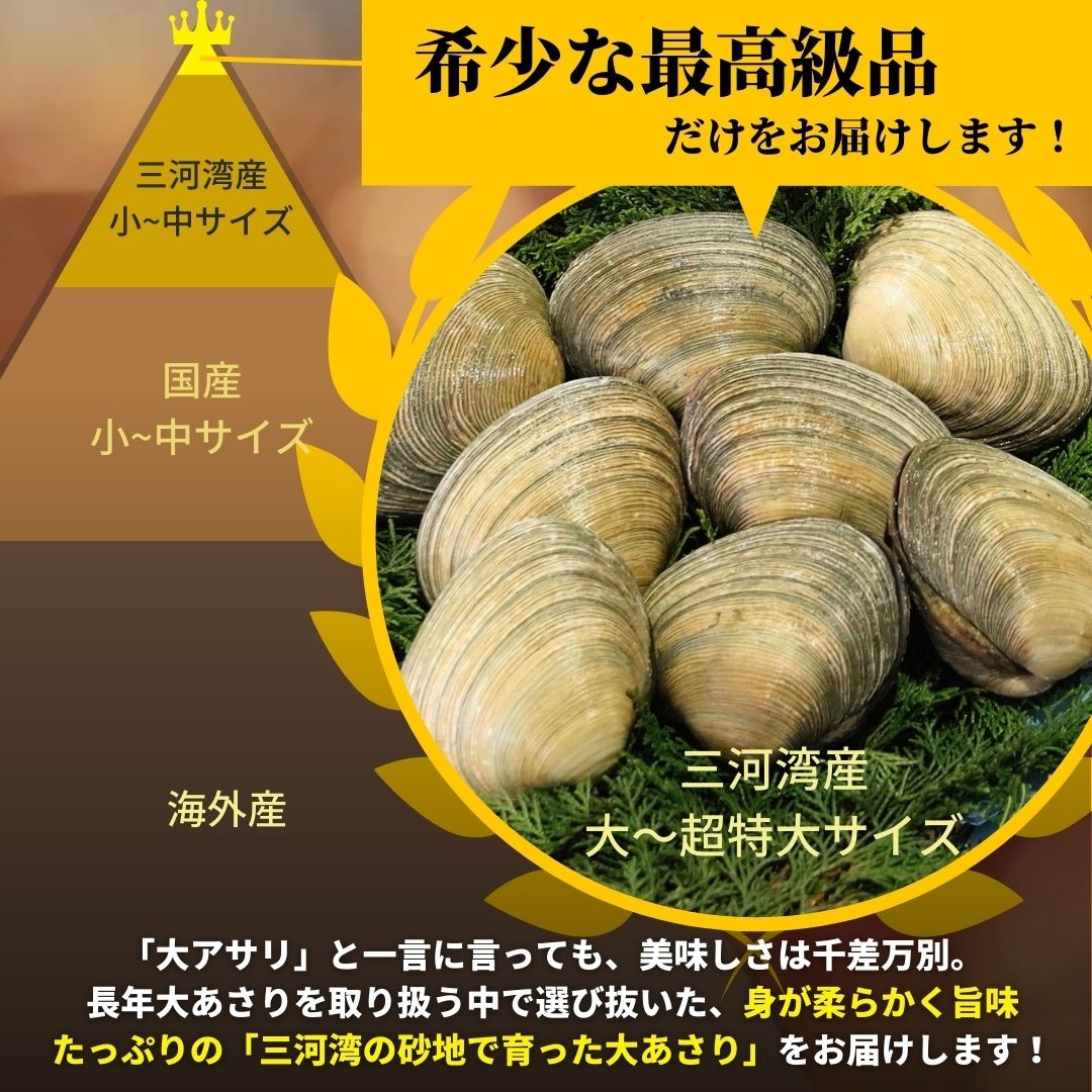  free shipping * size . is possible to choose special selection large ...1kg [ soup soy sauce 1 pcs (420 jpy corresponding ) present ] domestic production ( Aichi prefecture Mikawa . production ) extra-large natural large littleneck clam CAS freezing seafood barbecue gift 