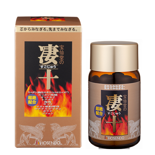 宝仙堂凄十 大容量 120粒 × 1個の商品画像