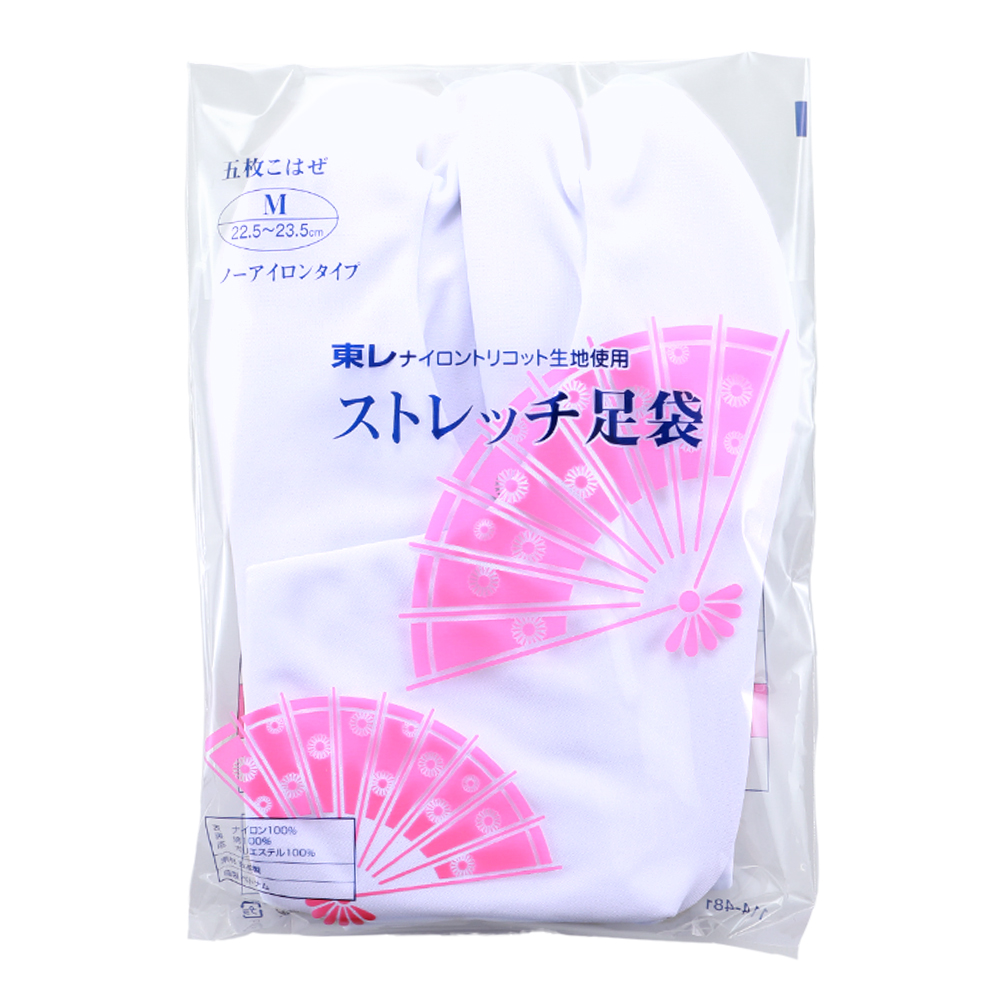  Toray nylon tricot cloth use 5 sheets . is . stretch tabi S~4L 1.2 pair till mail service possible 