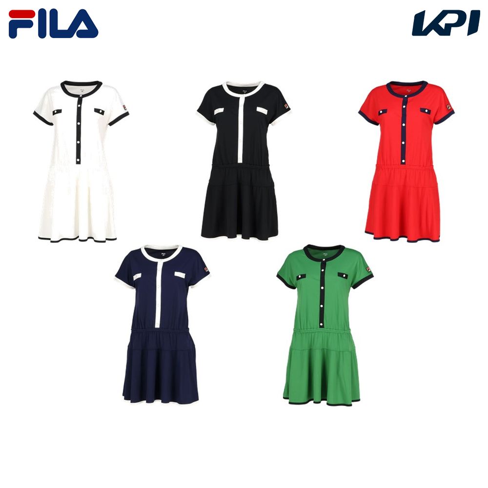  filler FILA tennis wear lady's One-piece VL2701 2023FW