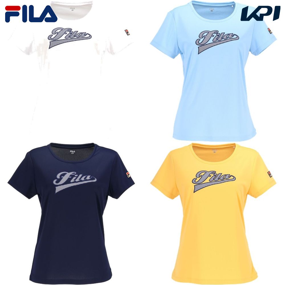  filler FILA tennis wear lady's up like T-shirt VL2855 2024SS