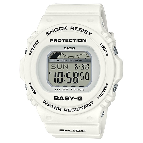 CASIO BABY-G G-LIDE BLX-570-7JF （ホワイト） BABY-G G-LIDE（BABY-G