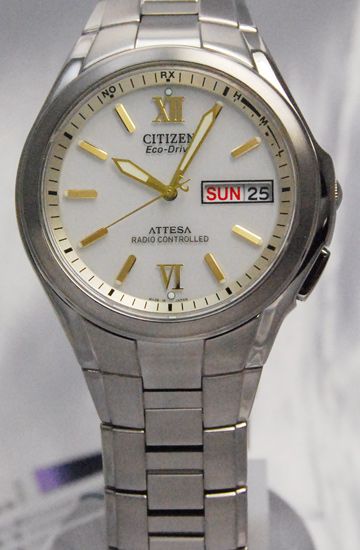 アテッサ エコ・ドライブ電波時計 ATD53-2791