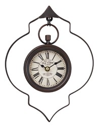  hanger clock wall white isi Glo /31235