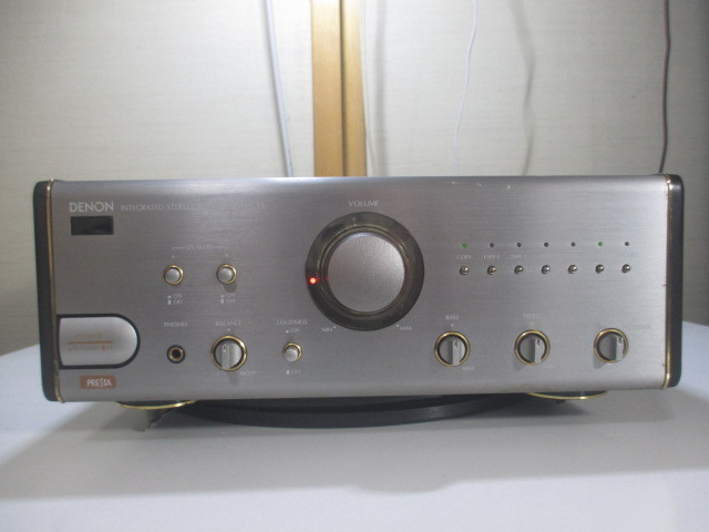 DENON PMA-7.5S = DENON Museum goods amplifier, SP relay new goods, staple product, guarantee = PRESTA [006]