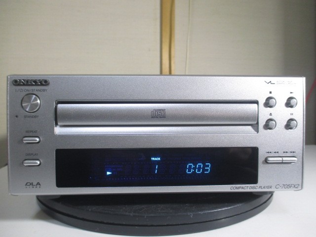 ONKYO C-705FX2 = Onkyo 11 year made CD player, beautiful goods, guarantee = INTEC205 [001]