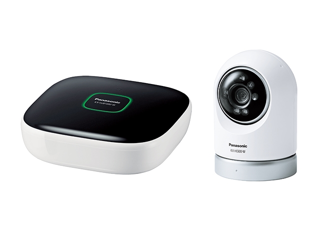 パナソニック スマ@ホーム 屋内スイングカメラキット KX-HC600K-W 防犯