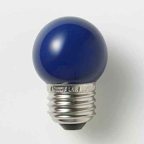ELPA エルパボールミニ LED装飾電球 ミニボールG40形タイプ LDG1B-G-G252 （青色） エルパボールミニ LED電球、LED蛍光灯の商品画像