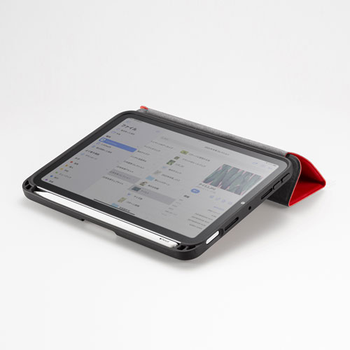  Sanwa Supply iPad mini 2021 Apple Pencil место хранения с карманом кейс PDA-IPAD1814R