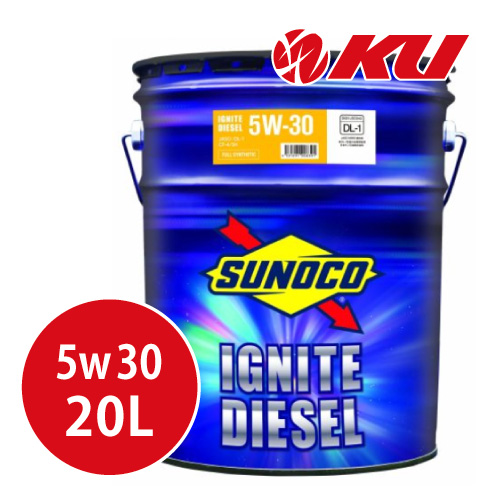 SUNOCO IGNITE DIESEL 5W-30 DL-1 20L エンジンオイル - 最安値・価格