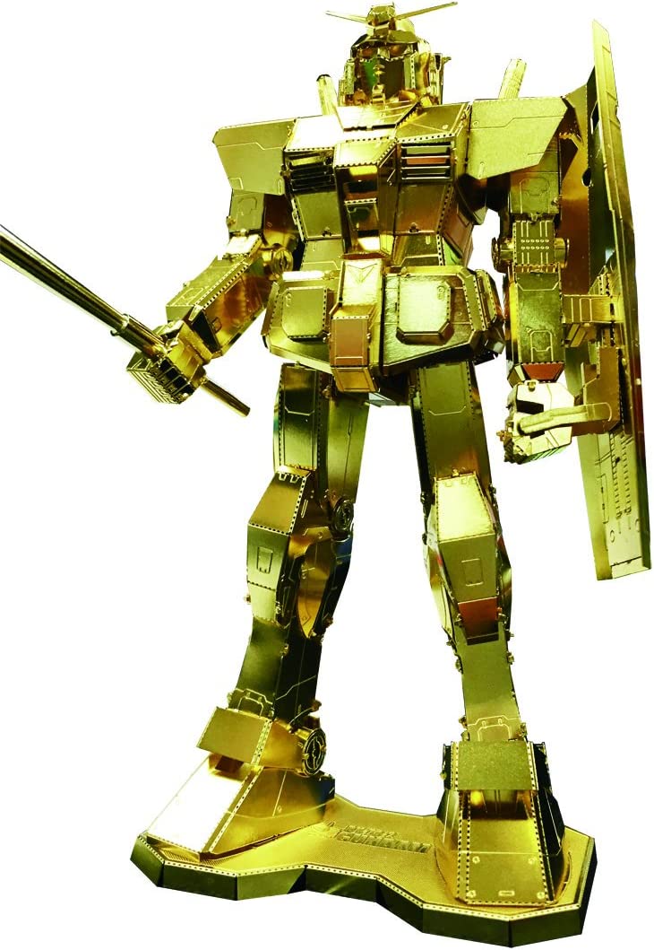 メタリックナノパズル プレミアムシリーズ 機動戦士ガンダム RX-78-2 ガンダム ゴールド TMPG-03の商品画像
