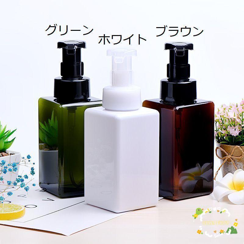  dispenser refilling bottle foam pump type 450ml container clear kitchen bath place lavatory shampoo hand soap conditioner Lynn 