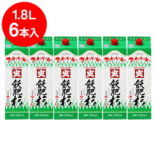 井上酒造 芋焼酎 爽 飫肥杉 20度 1.8L × 6本 紙パック 芋焼酎の商品画像