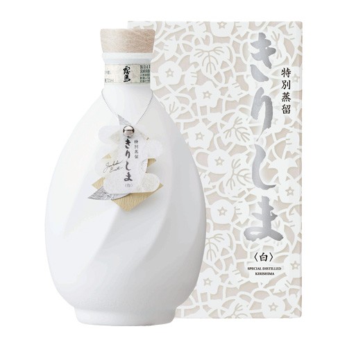 霧島酒造 芋焼酎 特別蒸留きりしま 白 40度 720ml × 1本 陶器 芋焼酎