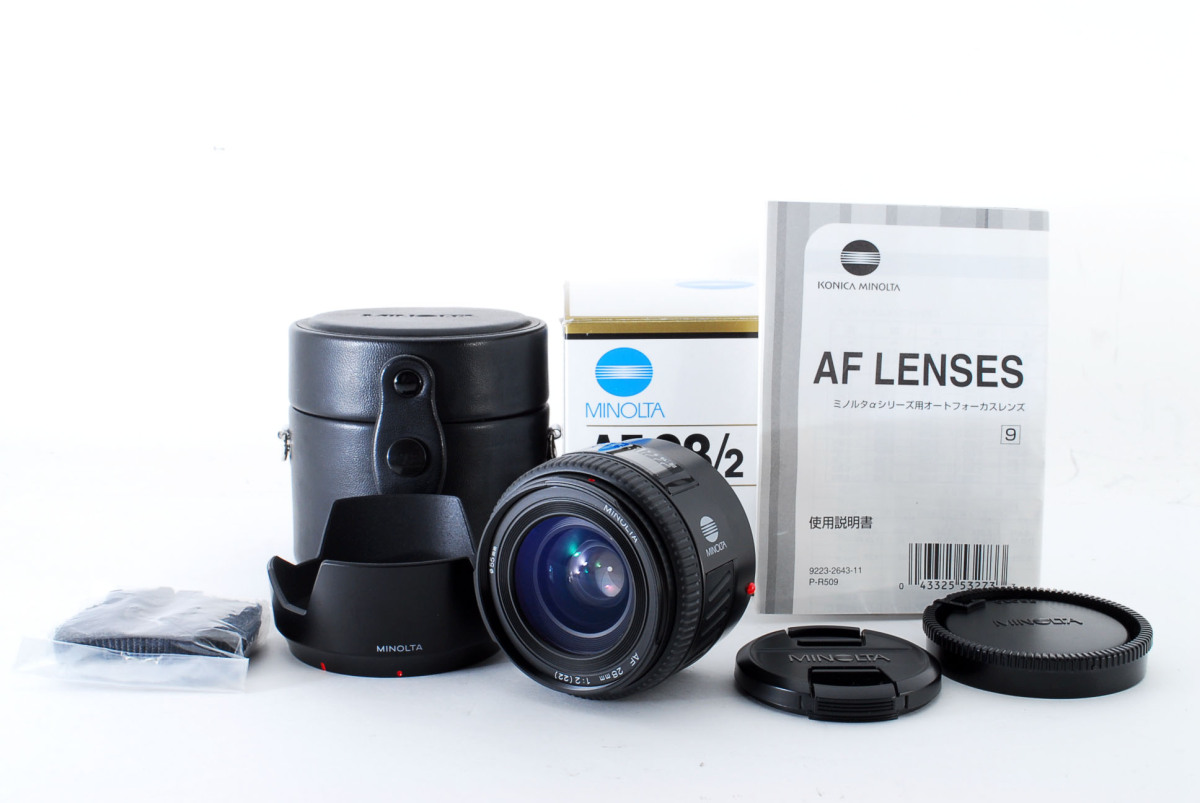 Af ミノルタ Minolta 28mm コニカミノルタ レンズ F2 その他 爆買い Safariharlem Com