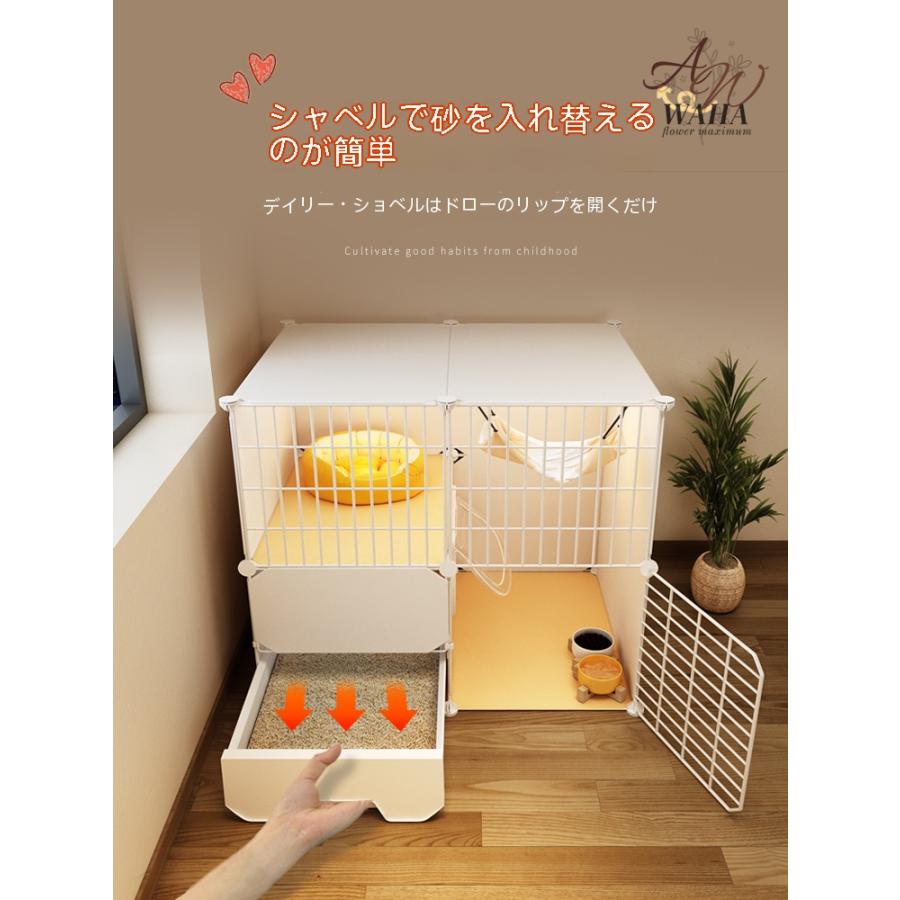 cat cage 3 step large cat cage hammock attaching gauge pet Circle compact for interior Mini cat cage cat small shop toilet solid 