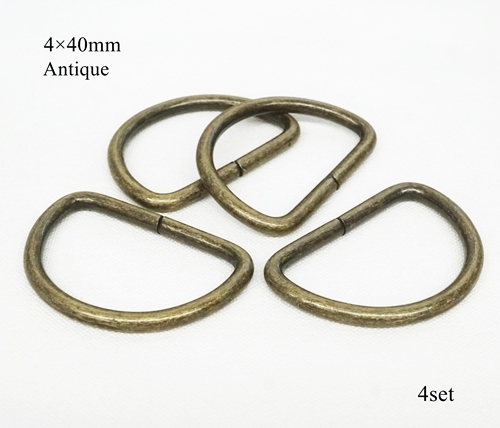 4×40mm D can античный 4 шт. комплект kume1131-AT