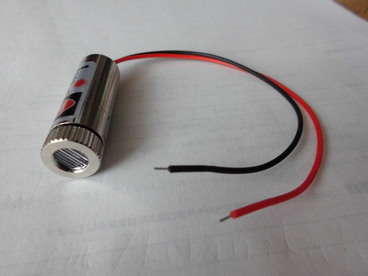 650nm 5mW 5V red color Laser module line direct line - output 