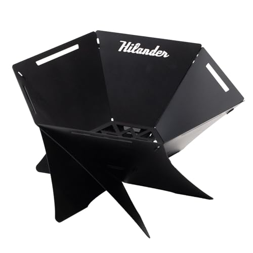 ハイランダー 焚き火台 六花（りっか）Black Edition HCS-005の商品画像