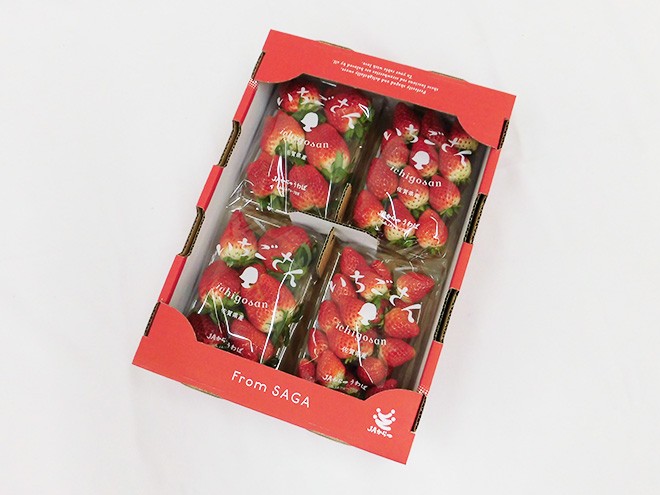  Saga ~ strawberry san ~ a bit with translation approximately 250g×4 pack size incidental [ reservation 12 month on and after ] free shipping 