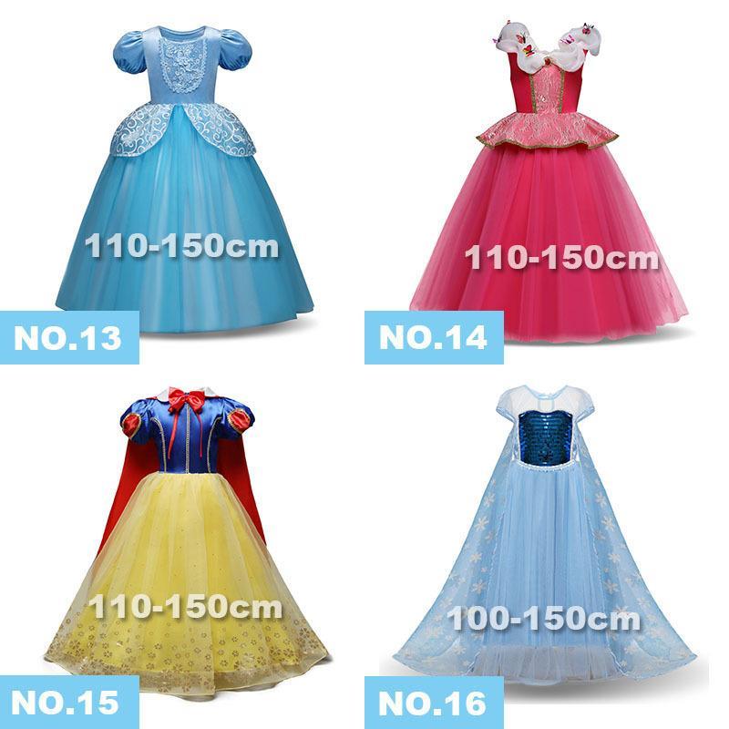  бесплатная доставка ребенок Princess платье bell .. sama Kids девочка L sa Ariel lapntseru костюм платье ребенок одежда COSPLAY Рождество подарок 