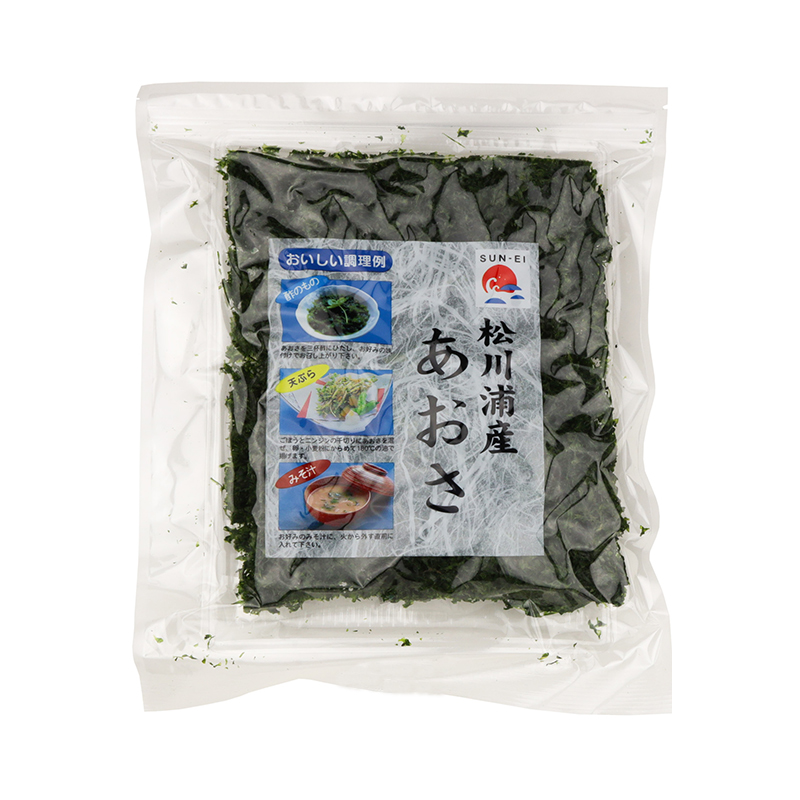 a... corporation San-Ei seaweed pine river . production sea lettuce 30g