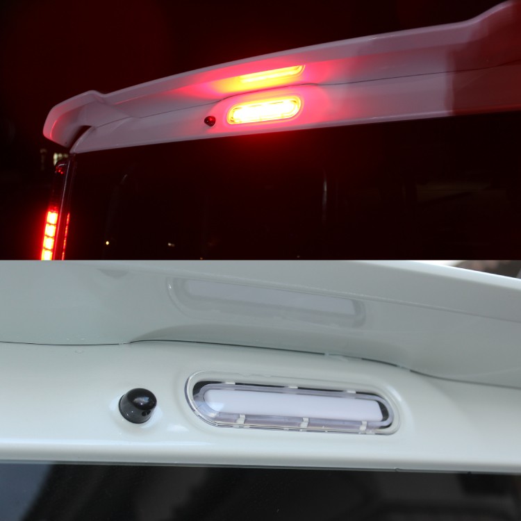新型 スペーシア MK53S カスタム パーツ ギア LED ハイマウント