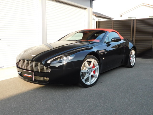 [ payment sum total 5,960,000 jpy ] used car Aston Martin V8 vantage Roadster red leather red canopy sport shift 