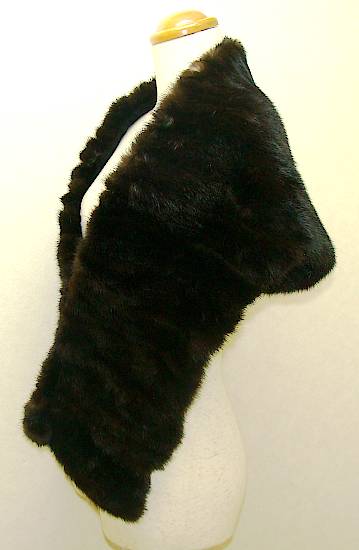 [555-11] mink fur shawl [. ground pawnshop ]