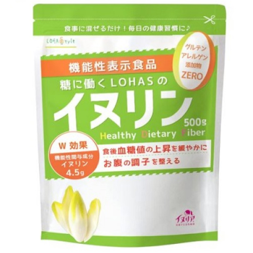 糖に働くロハスのイヌリン 500g×1の商品画像