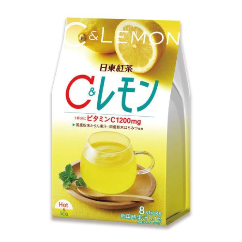 日東紅茶 日東紅茶 C＆レモン スティック 8本 ×6セット 粉末、インスタント紅茶の商品画像