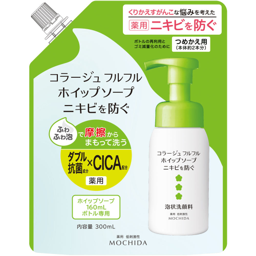 コラージュ フルフル ホイップソープ つめかえ用 300ml×1の商品画像