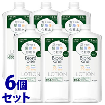 Kao ビオレone 泡で出る化粧水 コンフォートサボンの香り 詰替用/700ml×6 Biore スキンケア、フェイスケア化粧水の商品画像