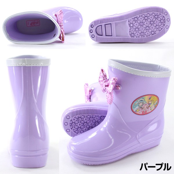  влагостойкая обувь Kids Junior ребенок сапоги Precure девочка симпатичный популярный HUG. ... совершенно водонепроницаемый дождь вода снег . искривление . лента посещение детского сада ...... уход за детьми . модный 