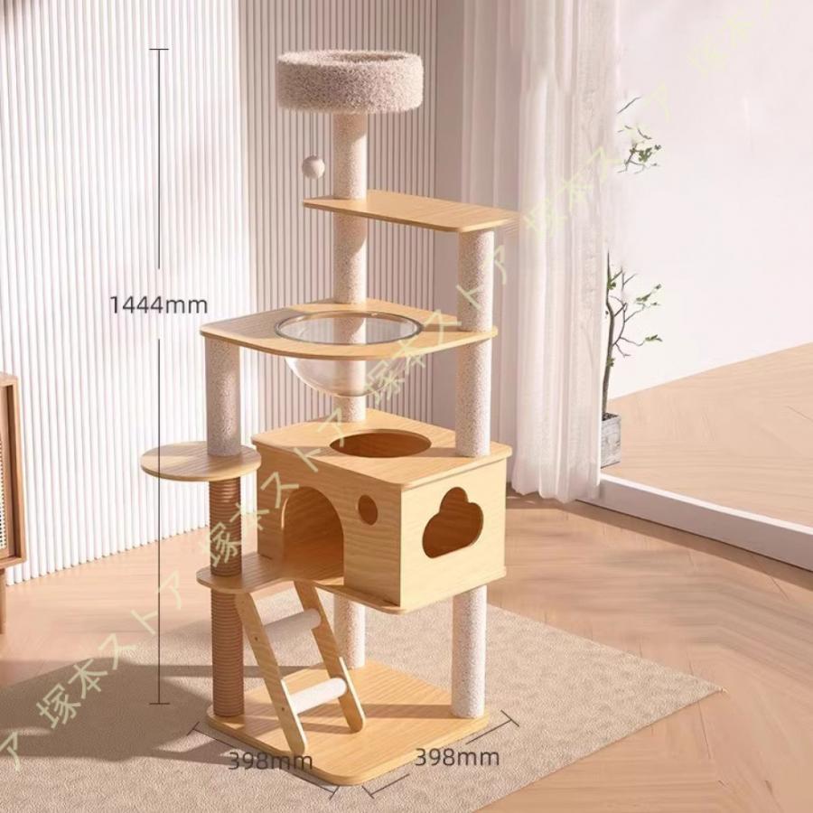  башня для кошки из дерева .. класть кошка tower много голова .. коготь .. космический корабль модный большой кошка кошка сопутствующие товары кошка house домик для кошек кошка walk tower кошка tree 