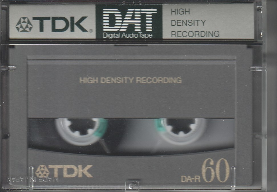 TDK цифровой аудио лента DAT 60 минут /1 шт ( прекрасный б/у )