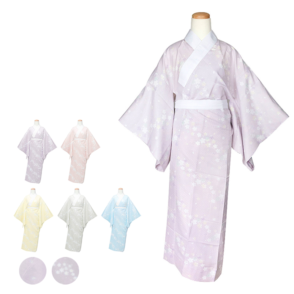 (.. длинное нижнее кимоно )... нижняя рубашка совершенно новый часть тип цветочный принт /.. расческа / Sakura (rg)