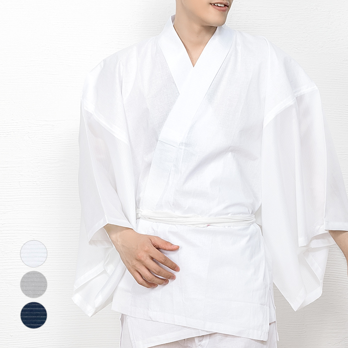 ( мужчина половина нижняя рубашка .) KYOETSU both etsu половина нижняя рубашка мужчина ... мужской летний . нижняя рубашка мужчина японский костюм кимоно нижнее белье половина воротник есть (rg)