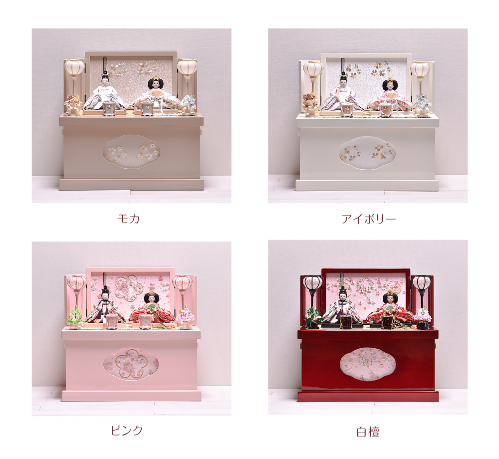  doll hinaningyo hinaningyou compact storage decoration [ is possible to choose 4 kind ][ Sakura storage ] interval .55cm hinaningyou storage decoration [ free shipping ][ cash on delivery commission free ]