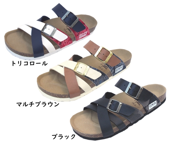 クロスバンド フットベットサンダル 9166の商品画像