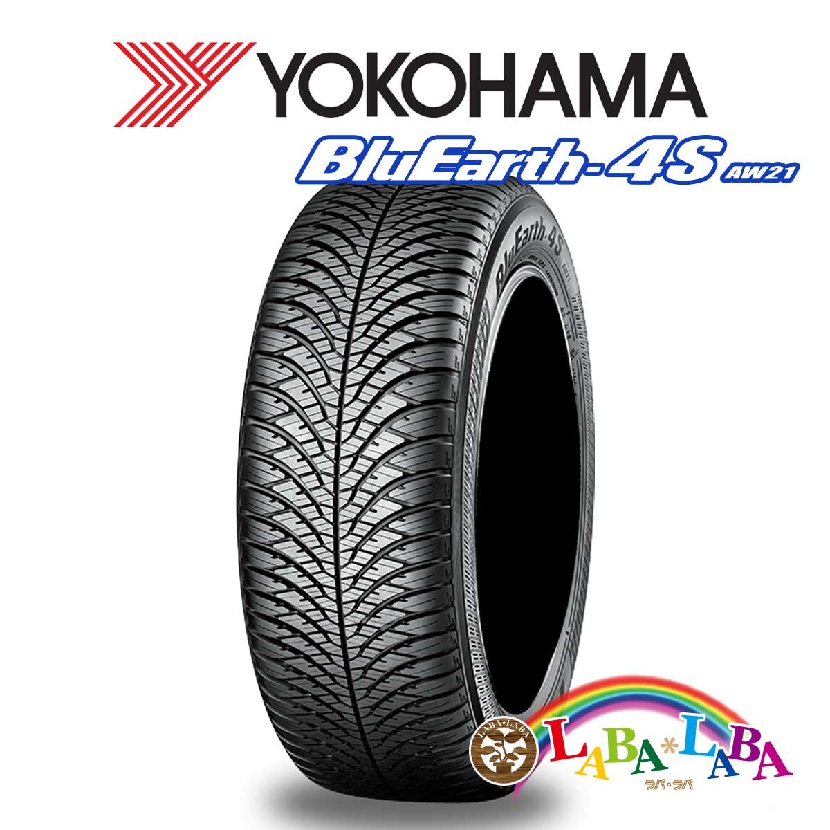 ヨコハマタイヤ BluEarth-4S AW21 235/55R18 100V タイヤ×4本セット BluEarth オールシーズンタイヤの商品画像