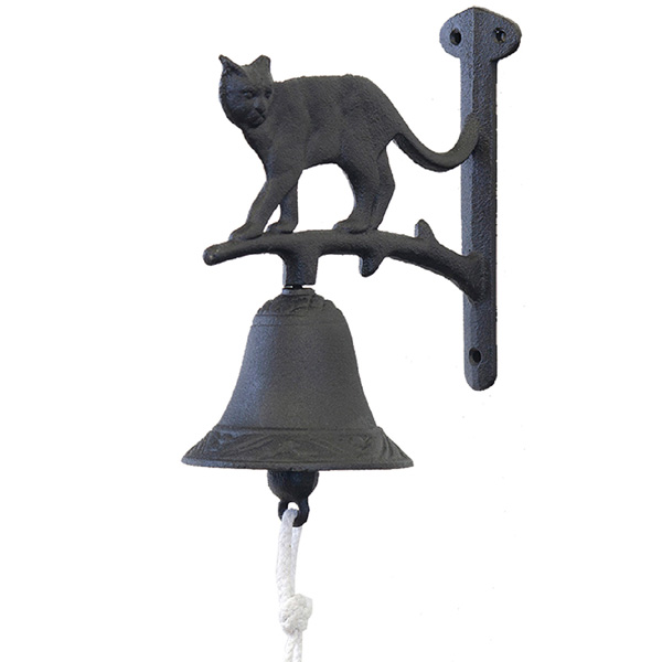 ko отдушина железный wall bell кошка # дверь bell вход дверной звонок tina- bell интерьер смешанные товары украшение произведение искусства DIY модный кошка кошка 