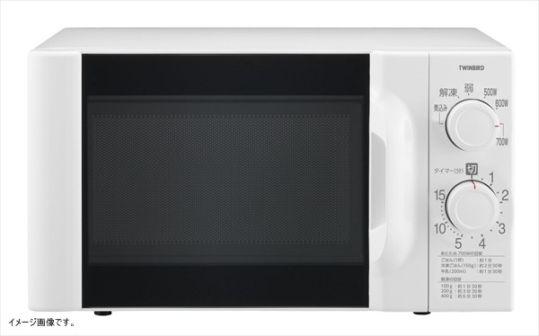 ツインバード TWINBIRD 電子レンジ DR-D419W6 60Hz （ホワイト） 電子レンジの商品画像