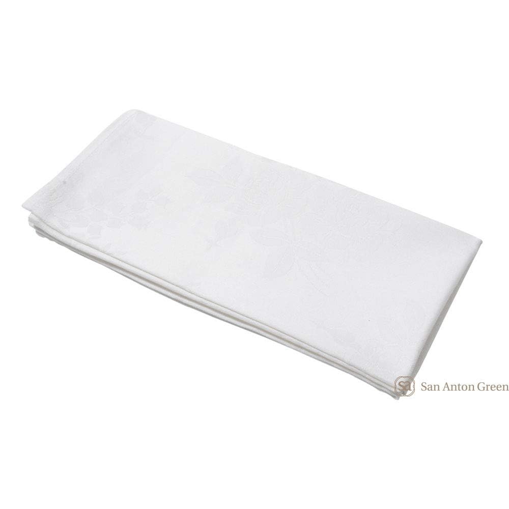 wine torsion table napkin white (10 sheets set ) restaurant service for cotton 100% 50×50 San Anton Green