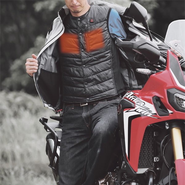 型落ちモデの為訳あり品 在庫あり ヒーテック 5V ヒートインナーベスト