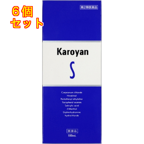 第一三共ヘルスケア カロヤンS 180mL × 6本 （第2類医薬品） KAROYAN 男性用育毛剤の商品画像