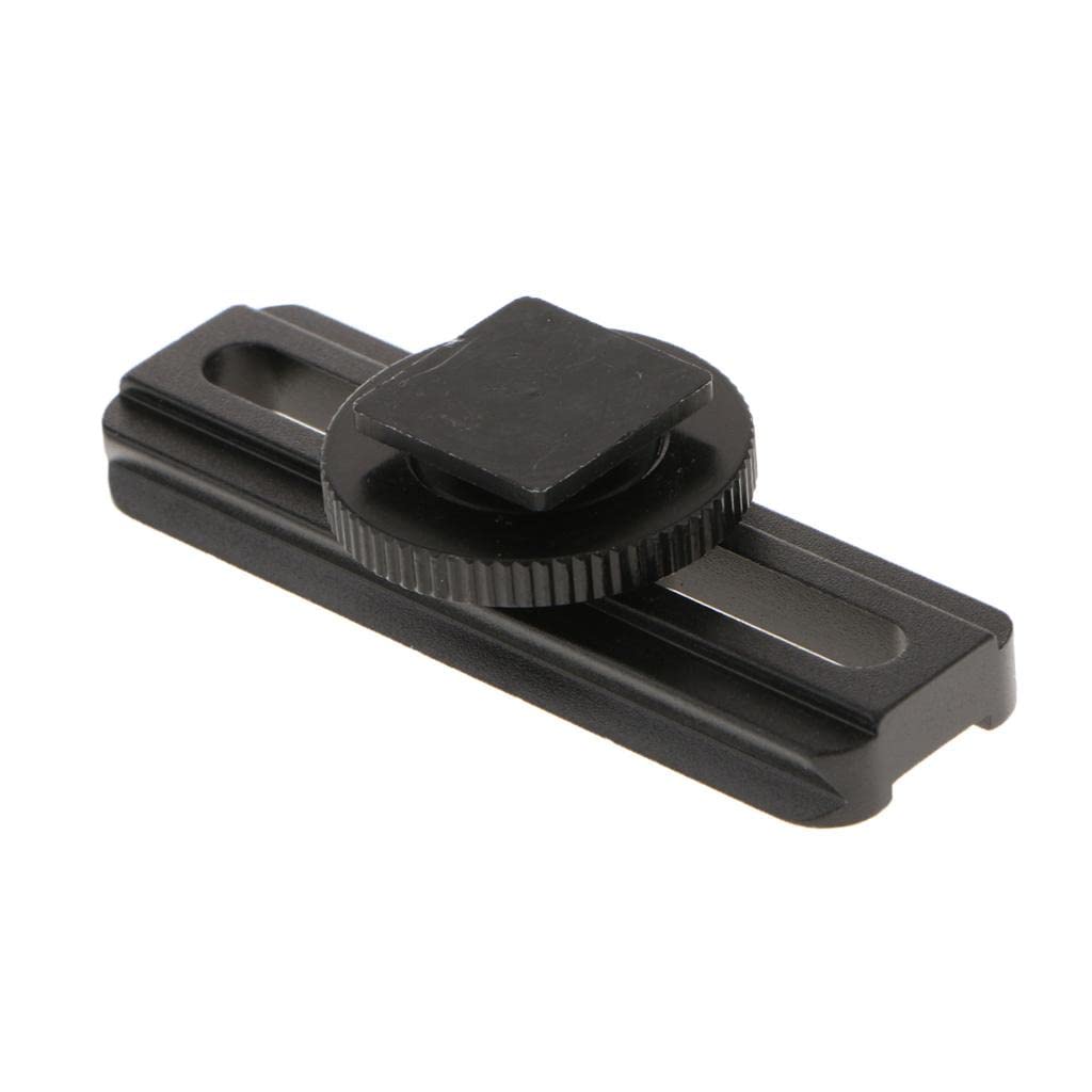 Flameer hot shoe macro Focus slider rail slider 20mm quick release 