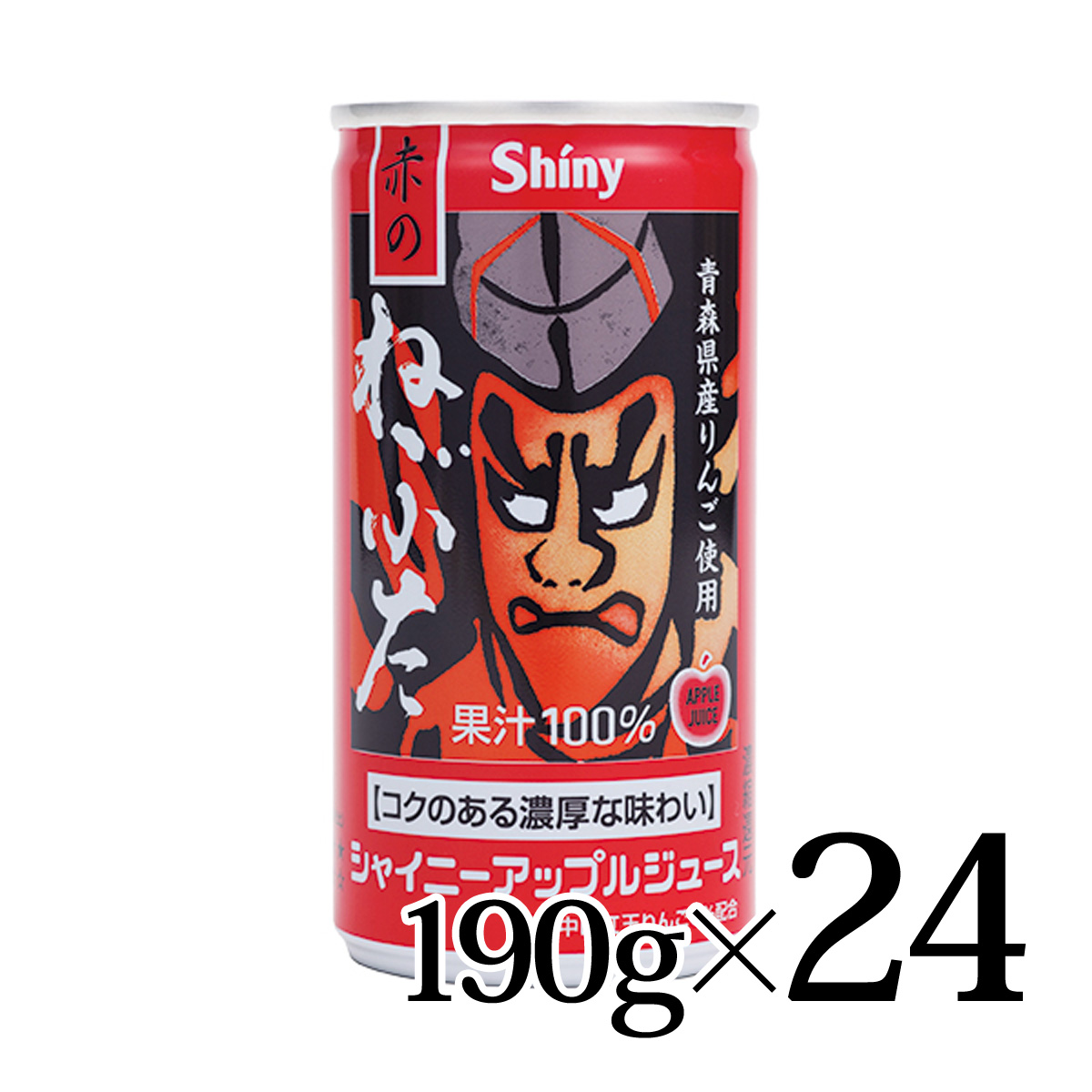 シャイニー 赤のねぶた 缶 190g×24