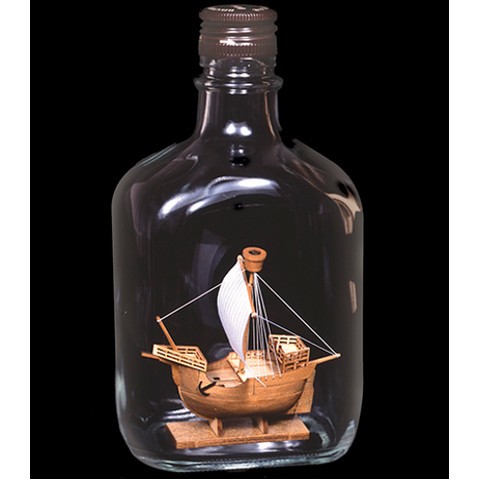 カタロニア [ボトルシップ］ （木製模型）